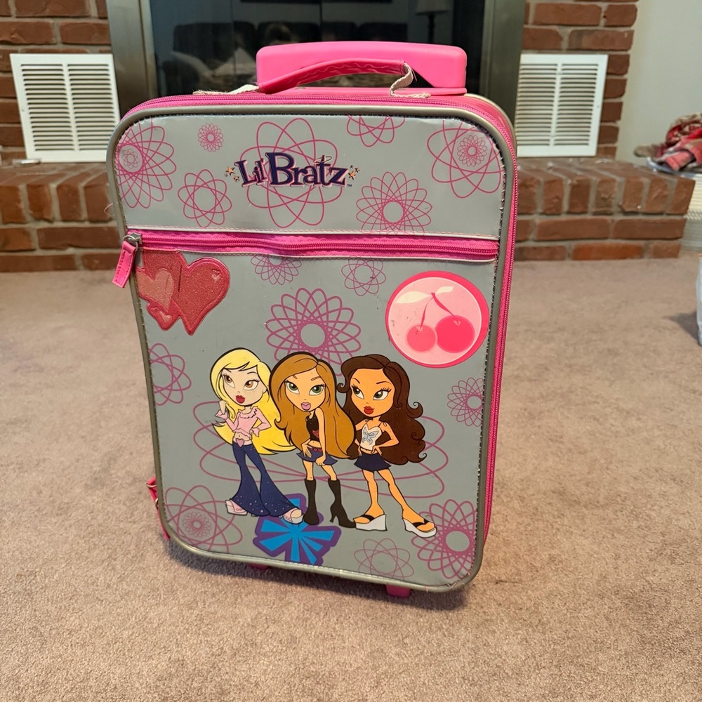 Lil Bratz Pink Y2k Vintage Suitcase Bratz Fashion Doll Luggage Carrying Case